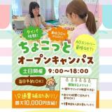 最短30分からOK　土・日曜日ちょこっとオープンキャンパスの詳細