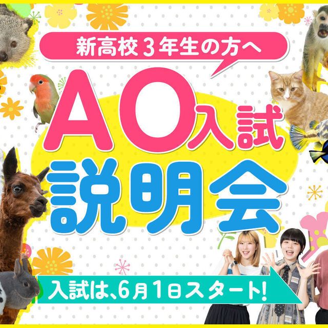 大阪ＥＣＯ動物海洋専門学校 AO入試（総合型選抜）まるわかり説明会1