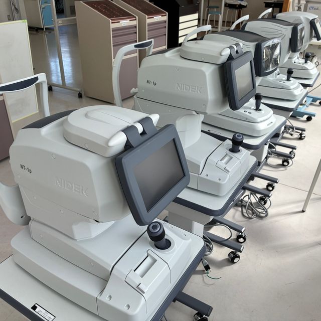 群馬医療福祉大学附属医療福祉専門学校 眼科器械導入後初オープンキャンパス2