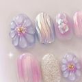 アイ　トータルビューティ専門学校 ぷっくり可愛いフラワーネイル体験