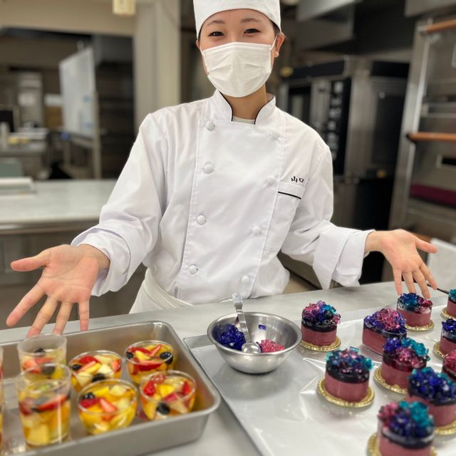 中部コンピュータ・パティシエ専門学校 体験入学（カフェ＆パティシエ）1