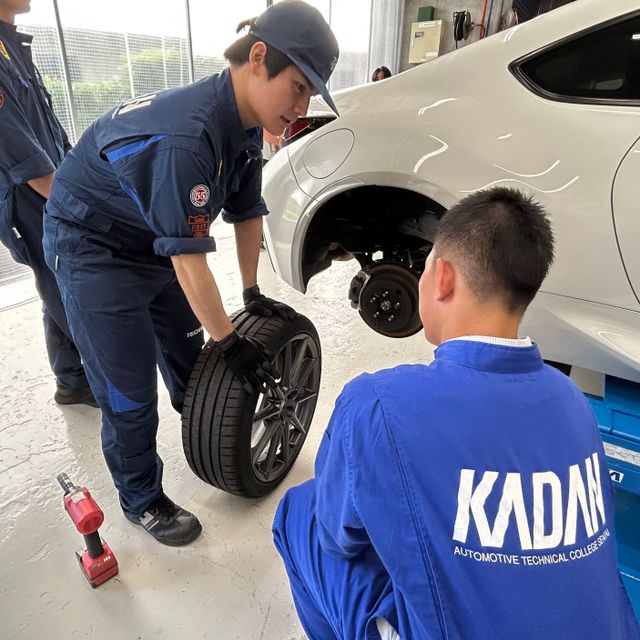 専門学校　花壇自動車大学校 【分解・組付を体験！】授業体験会1
