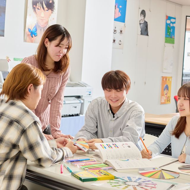 長岡公務員・情報ビジネス専門学校 CG・デザインに興味がある人にオススメ！デザイン制作体験♪4