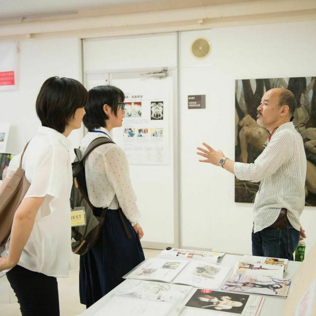 嵯峨美術短期大学 キャンパス見学会1
