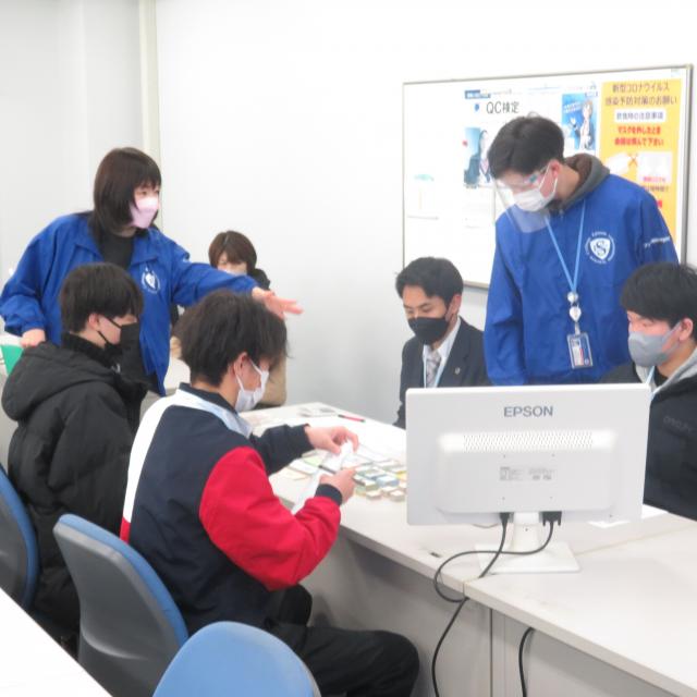 エプソン情報科学専門学校 社長BOKIゲームを体験しよう！2