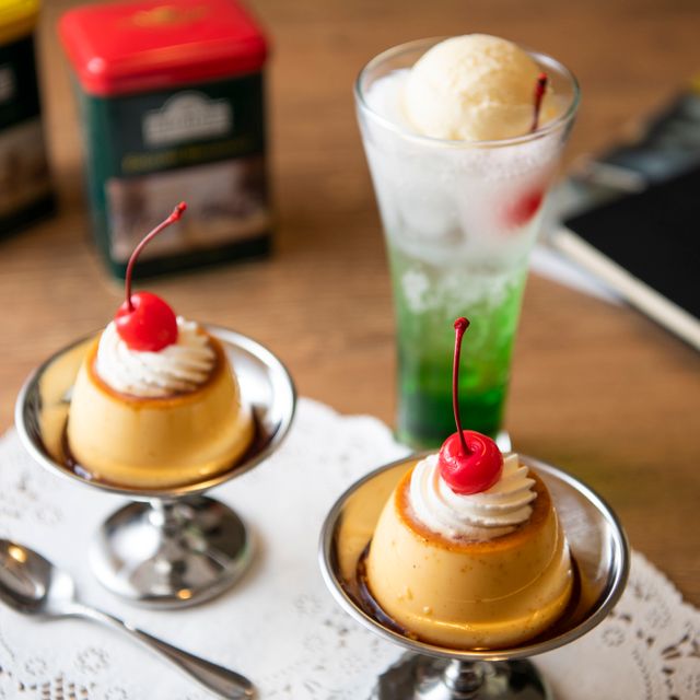 赤堀製菓・カフェ専門学校 タイパ最強！90分体験授業：昭和レトロプリン＆クリームソーダ1