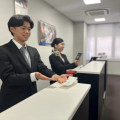 名古屋外語・ホテル・ブライダル専門学校 エアライン業界を目指す男子のためのジョブセミナー