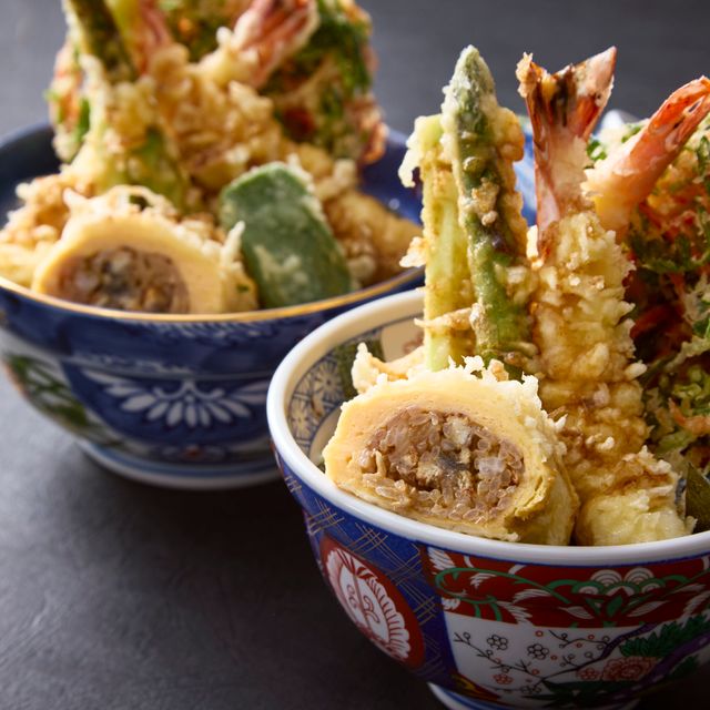 神戸国際調理製菓専門学校 【調理】旬の華サクッ　~欲張りに盛っちゃえ天丼~1