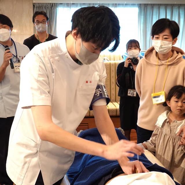 東洋鍼灸専門学校 【第5回体験入学】成長ステップをのぞいてみよう！1