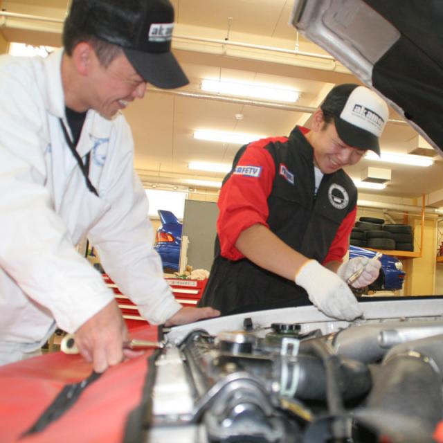 専門学校 赤門自動車整備大学校 体験実習20181