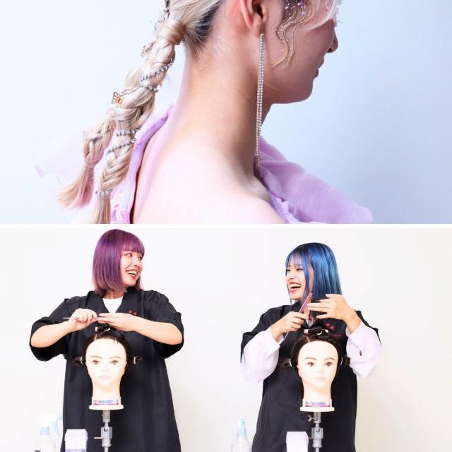 ジェイ ヘアメイク美容専門学校 ヘアアレンジ&ワインディング体験+出願相談会1