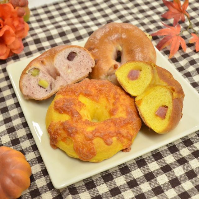 北日本ハイテクニカルクッキングカレッジ 学生と一緒に♪トリック or ベーグル[9/12]1