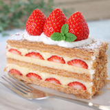 製菓体験：いちごのミルフィーユ　調理体験：ふわとろオムライスの詳細