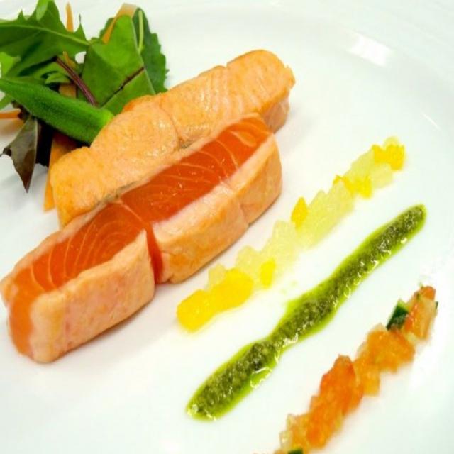 山手調理製菓専門学校 【西洋料理】サーモンのレアステーキ&夏の料理バトル!1