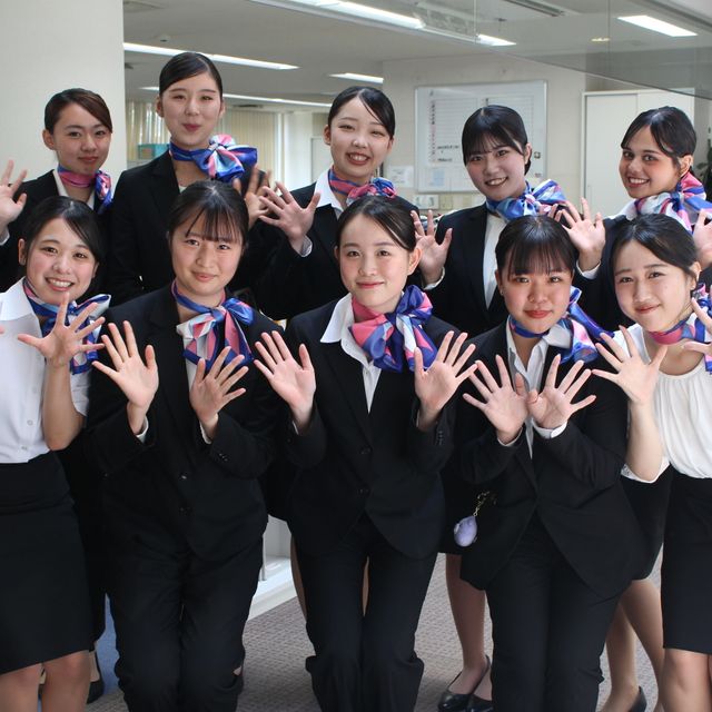 成田航空ビジネス専門学校 ★ナリビ体験★ キャビンアテンダント/ホテル編　4