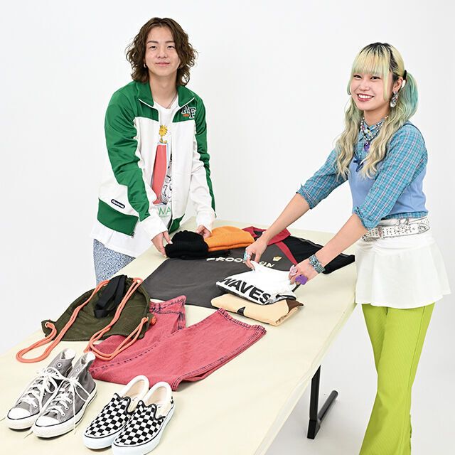 織田ファッション専門学校 【職業体験&学校説明】雑誌のスタイリスト体験1