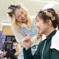大村美容ファッション専門学校 体験A　ヘアアレンジ＆スタイリング