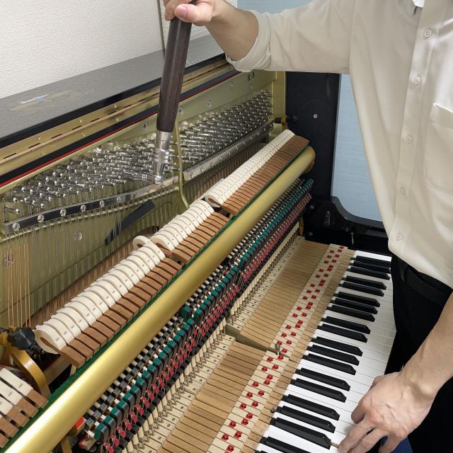 河合楽器製作所　カワイ音楽学園 調律師の手仕事を体験！ カワイ音楽学園 調律体験会2