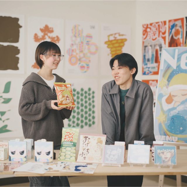 ＭＣＬ盛岡情報ビジネス＆デザイン専門学校 グラフィックデザイン分野の授業を体験！オープンキャンパス3