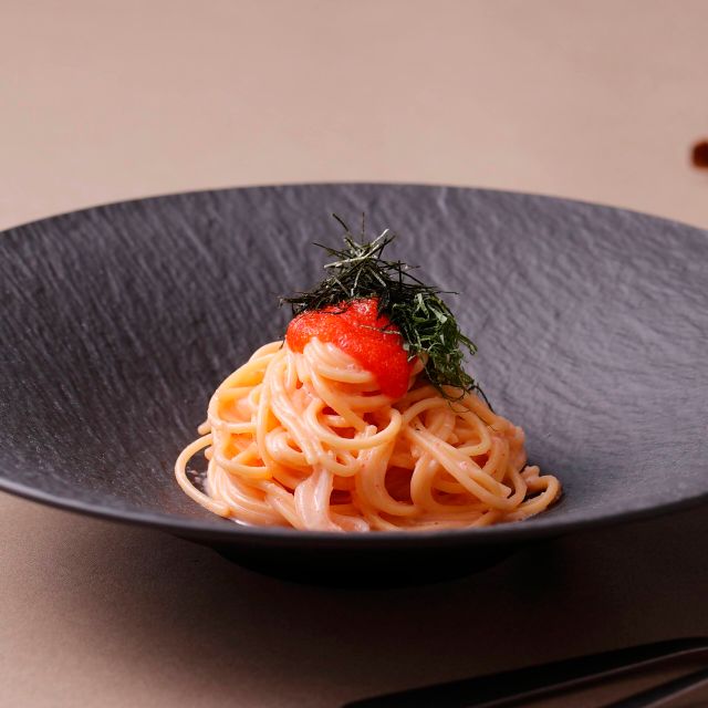 東京山手調理師専門学校 【ルーキーシェフクラブ】明太子と生パスタのクリーム仕立て1