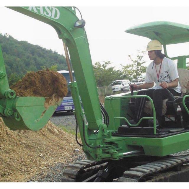 建設機械運転ができるオープンキャンパス
