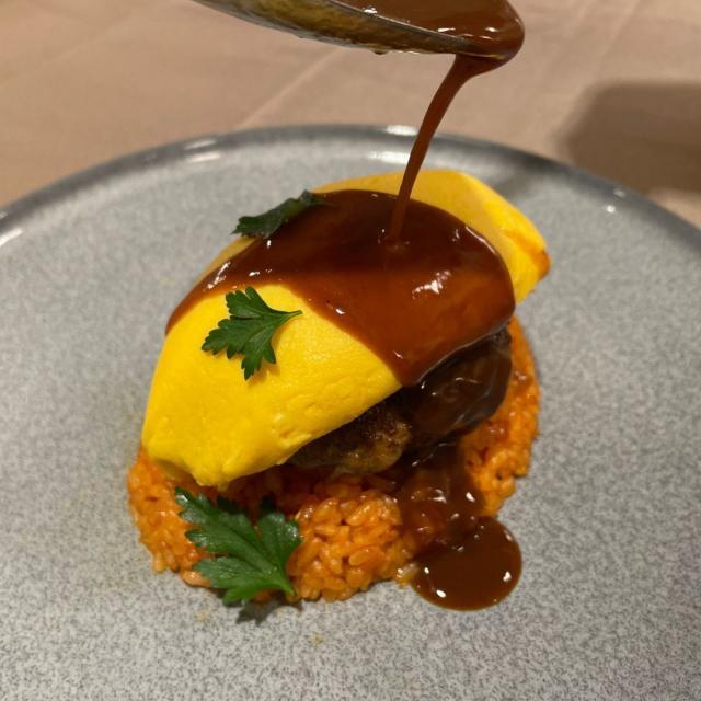 東京山手調理師専門学校 1/12【西洋】オムバーグ1