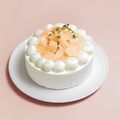 専門学校　福岡ビジョナリーアーツ 【フード】桃のショートケーキ