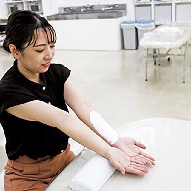 ＹＩＣ京都ビューティ専門学校 SNS映え！うるつやハンド体験1