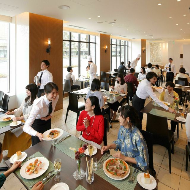 京都調理師専門学校 【京調名物サクサク天丼】日本料理実習＆イタリアンデモ★4
