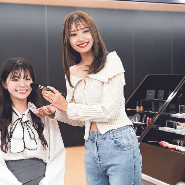 横浜ベルエポック美容専門学校 ヘアメイク科体験授業3