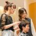 高津理容美容専門学校 ヘアアレンジ・着付1