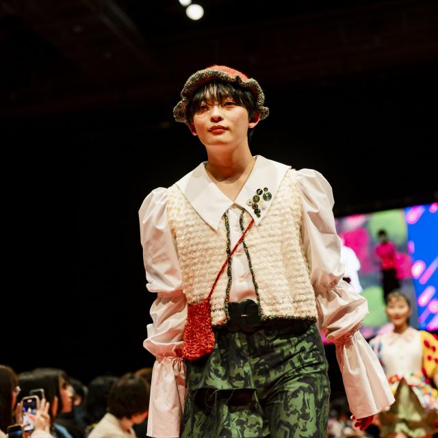 小井手ファッションビューティ専門学校 ★年に一度のファッションショー★パセーラ11階で開催★4