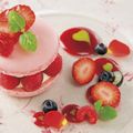 辻調理師専門学校 洋菓子「皿盛りフルーツマカロン（ベリー系）」
