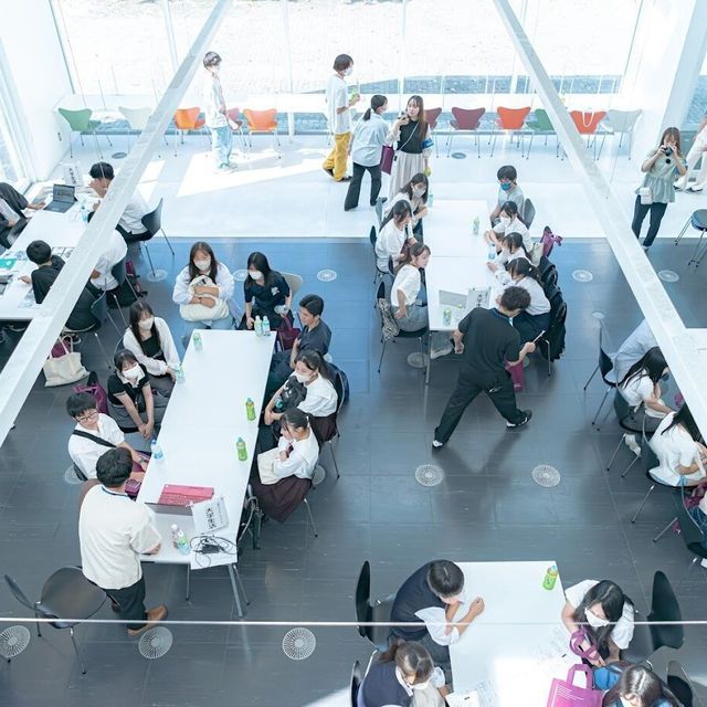 共愛学園前橋国際大学 帰宅時間が選べるプログラム 午後はスタンプラリー形式！　1