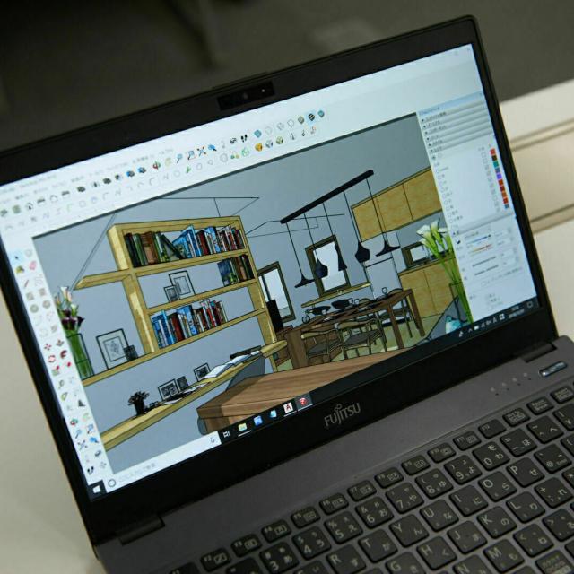 専門学校 東京テクニカルカレッジ 【建築科】パソコンで住宅を設計してみよう1