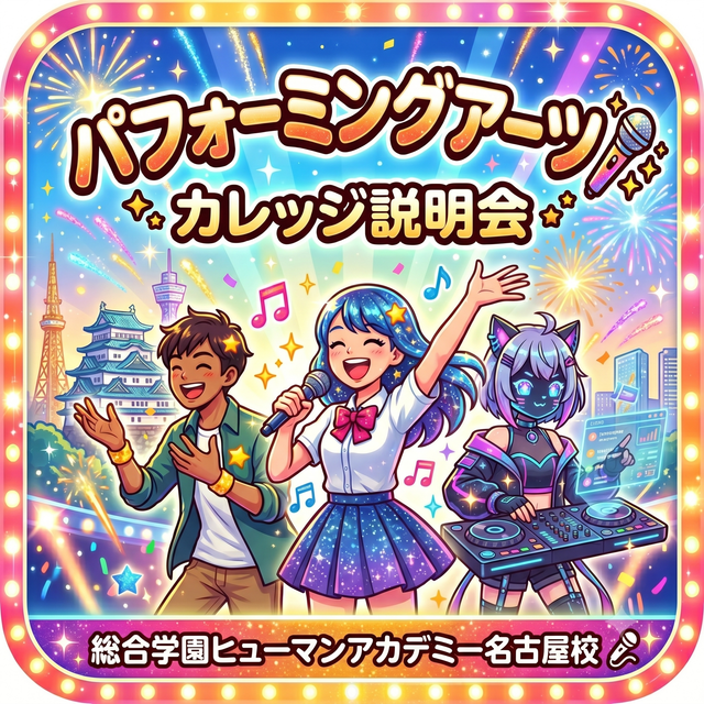総合学園ヒューマンアカデミー名古屋校 パフォーミングアーツカレッジ（声優／俳優 etc.）説明会1
