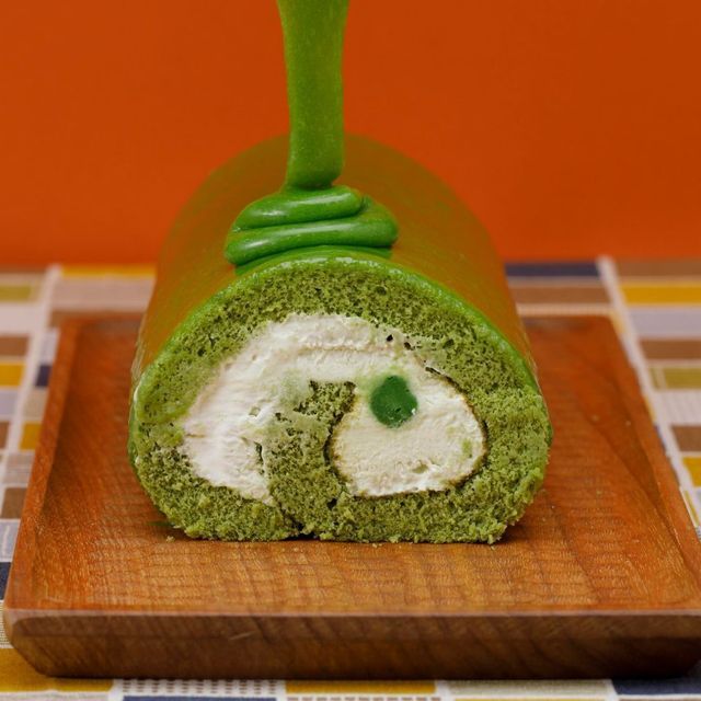 山手調理製菓専門学校 5/4【製菓】抹茶ロール1