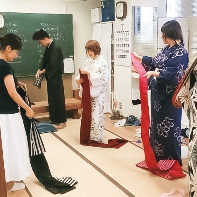 東京ファッション専門学校 体験入学【ゆかた着付け】（先着5名様/きもの）1