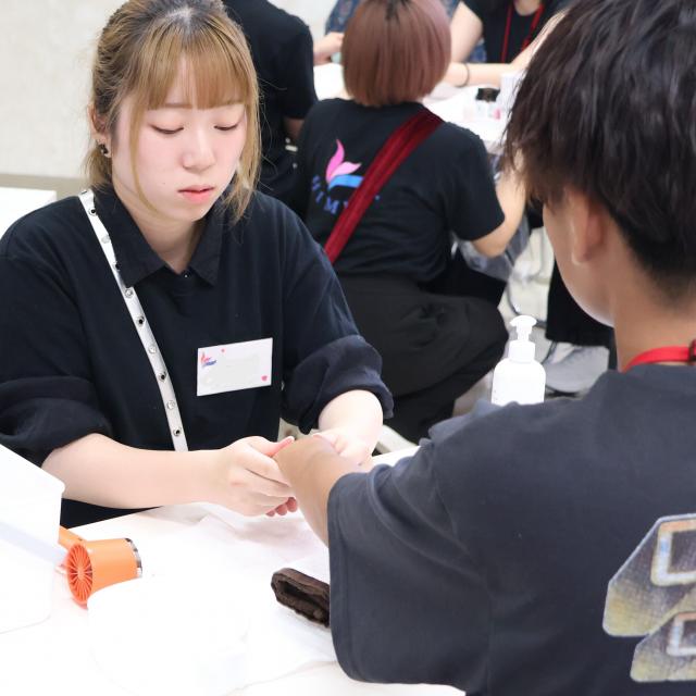 愛媛県美容専門学校 ☆カラー体験orハンドマッサージ体験☆3