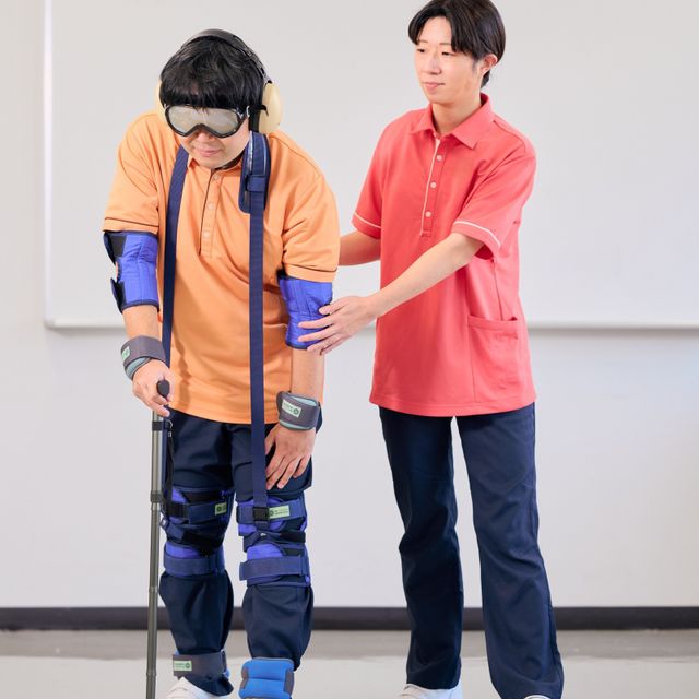 品川介護福祉専門学校 学校説明会【体験授業】高齢者疑似体験1