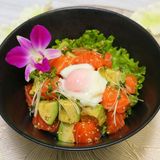 【調理】ハワイの定番ごはん★サーモンポキ丼の詳細