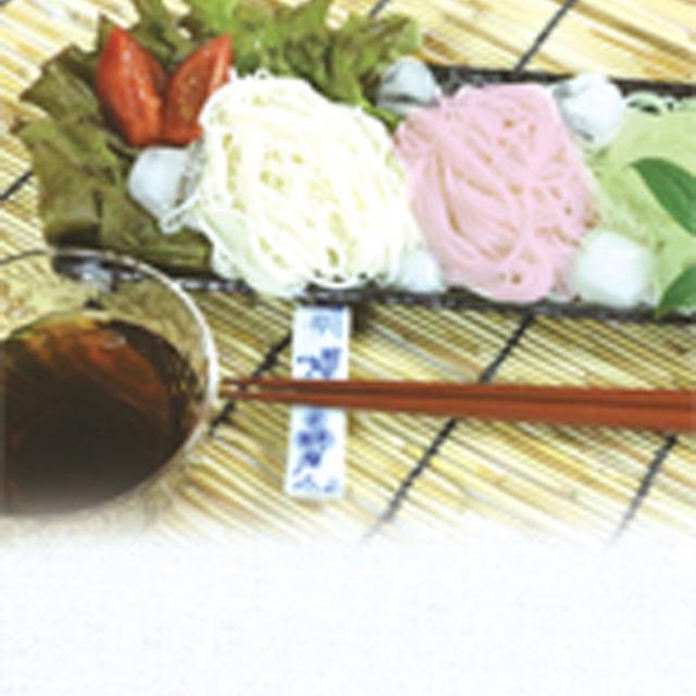 西武調理師専門学校 食欲そそる!三色ソーメンと冷菓子1