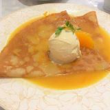 あったかデザート「クレープシュゼット」の詳細