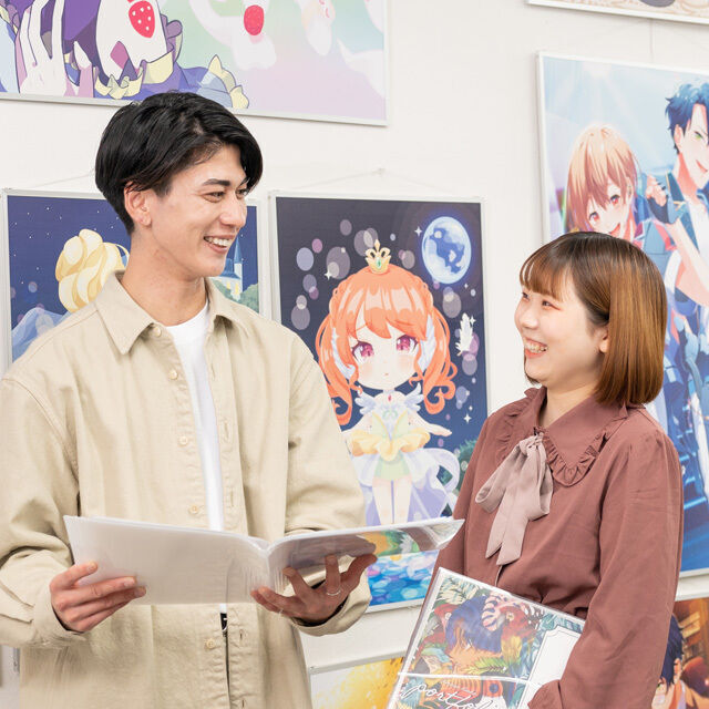 アミューズメントメディア総合学院 【キャラクターデザイン学科】さくしゃ2さんのイベント開催!1