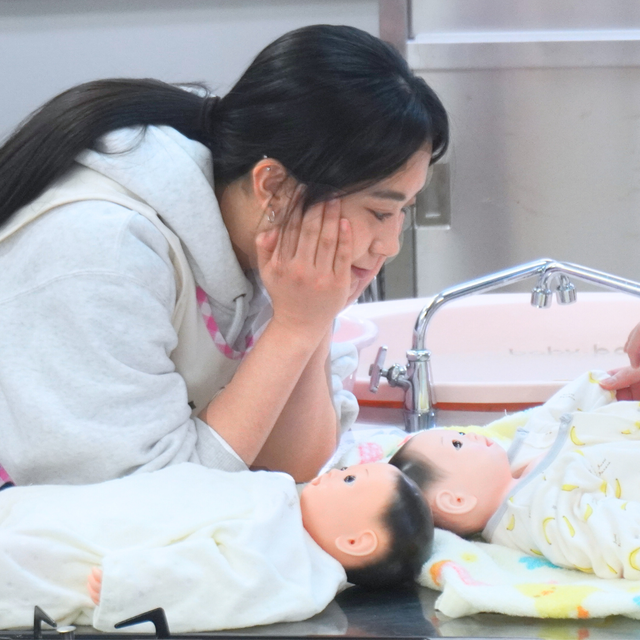 新潟こども医療専門学校 高校１・２年生対象「保育・教育体験」目指せ「赤ちゃん」博士！1