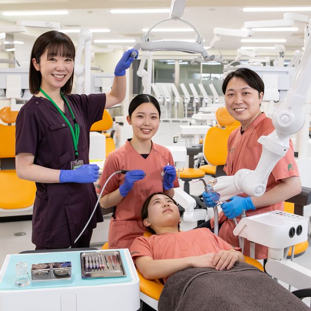 福岡医療専門学校 【歯科衛生科】実技体験DAY☆希望学科の実技が体験できる！1