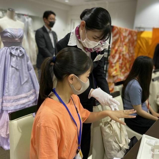 国際トラベル・ホテル・ブライダル専門学校 誕生石を学ぼう(*‘∀‘)♪ブライダル科☆オープンキャンパス1