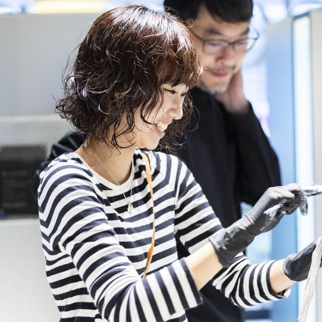 大村美容ファッション専門学校 体験A　カラー体験1