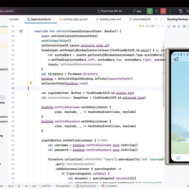 日本電子専門学校 【モバイルアプリケーション開発科】オープンキャンパス＆体験2
