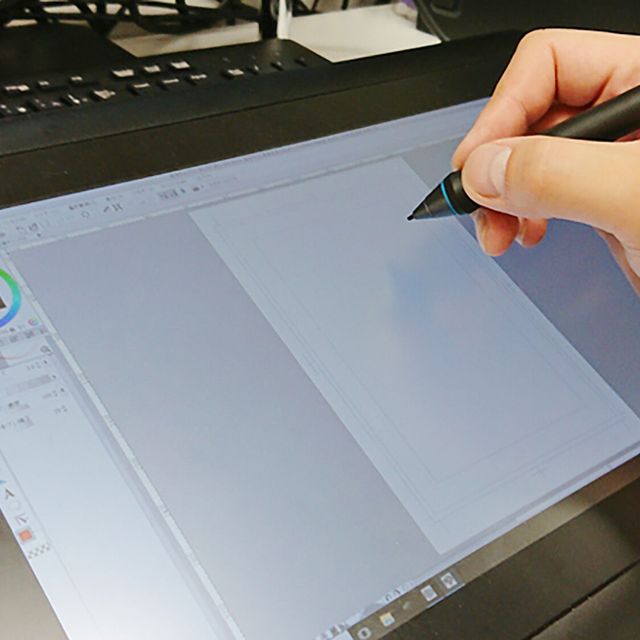 大阪アニメーションカレッジ専門学校 卒業生漫画家の伊藤亰さんによるライブペイント＆特別業界講座！1